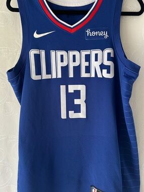 Nike Royal Blue Clippers #13 Basketball Jersey